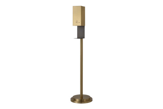 Hand Sanitizer Dispenser - Floor Stand|brass