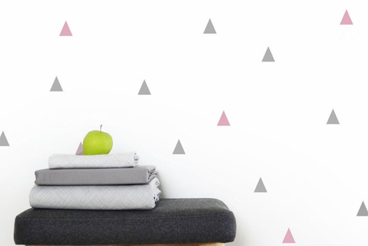 Triangle Wall Decal Set