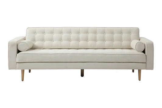 Owen Boucle Sofa|white