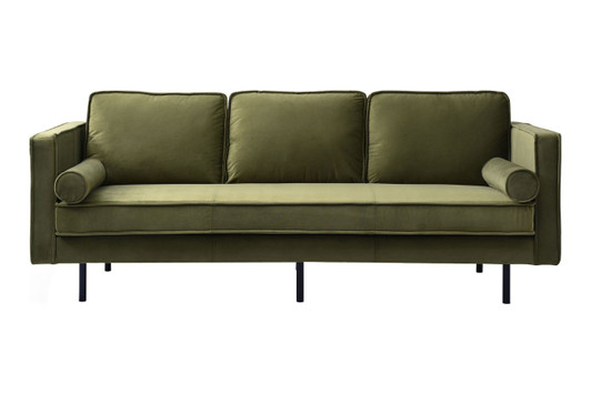 Palmer Velvet Sofa|willow_green