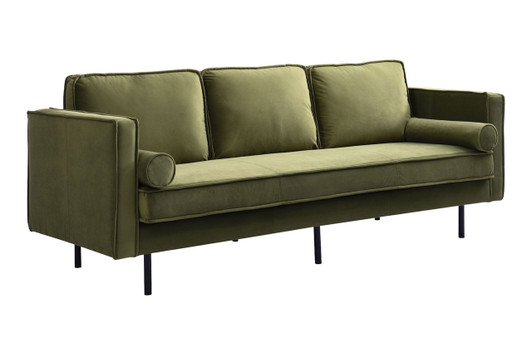 Palmer Velvet Sofa|willow_green