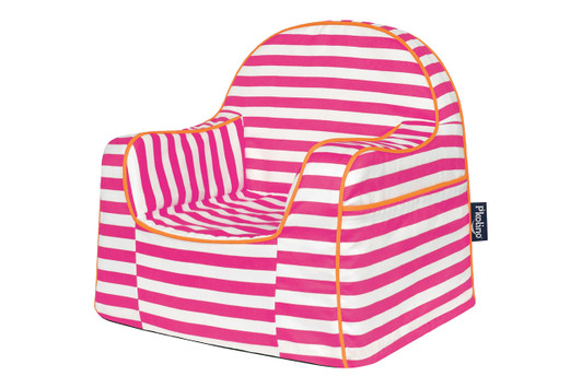 Little Reader Chair|stripes_pink
