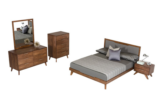 Sara Bed|queen___gray_and_walnut