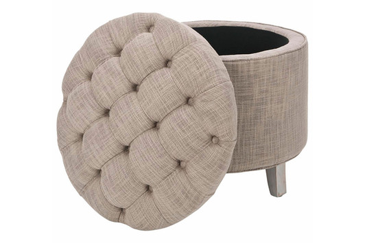Amelia Tufted Storage Ottoman