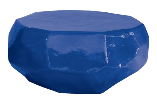 Geo Coffee Table|navy_blue