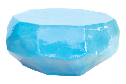 Geo Coffee Table|turquoise_blue