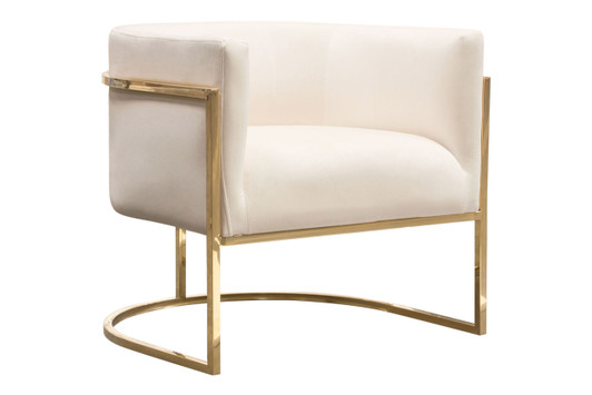 Penny Accent Chair|cream___gold
