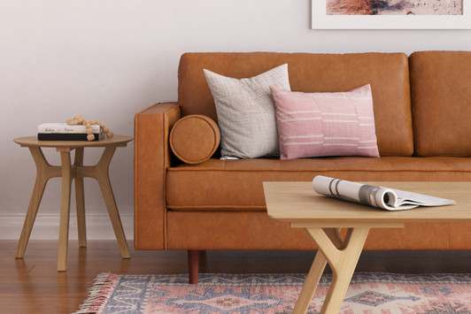 Stockton End Table|natural_white_oak lifestyle