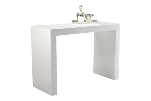 Faro C-Shape Bar Table|white