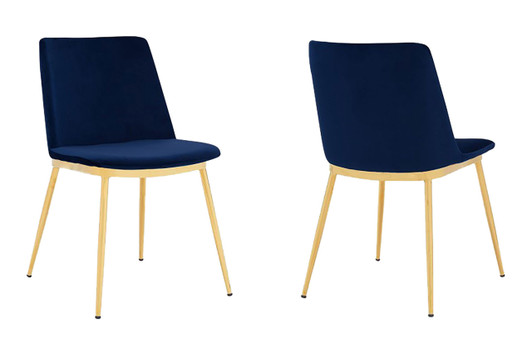 Marina Dining Chair (Set of 2)|blue