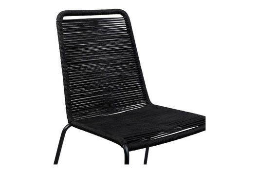Sheri Outdoor Dining Chair (Set of 2)|black_rope