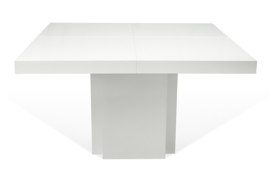 Dusk 51" Dining Table|high_gloss_white