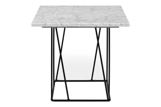 Helix Side Table (Custom)|white_marble