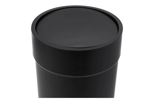 Touch Waste Can with Lid|black