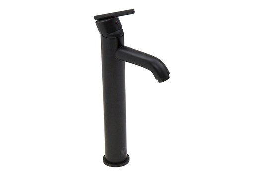 Seville Bathroom Vessel Faucet|matte_black