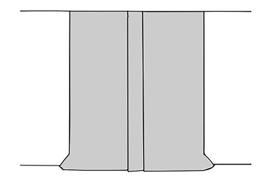 Bel-Air Series Diner Booth - Double