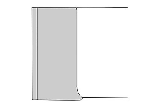 Bel-Air Series Diner Booth - Single