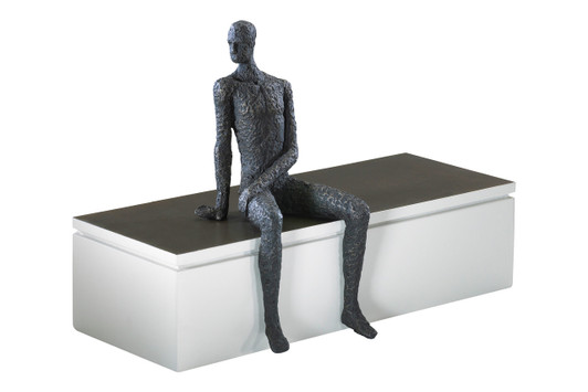 Posing Man Shelf Decor