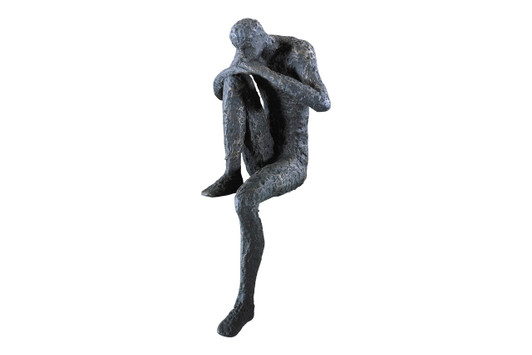 Thinking Man Shelf Decor