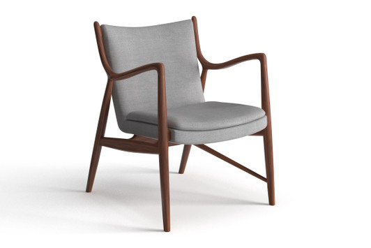 Finn Juhl 45 Chair|light_grey