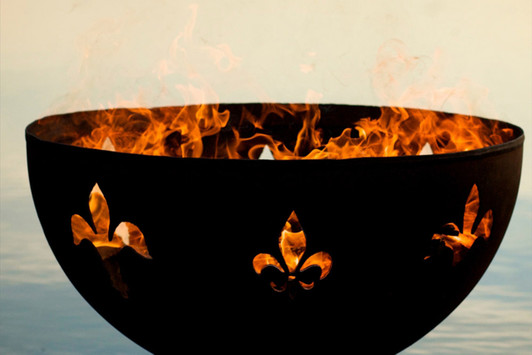 Fleur de Lis Fire Pit|inventory lifestyle