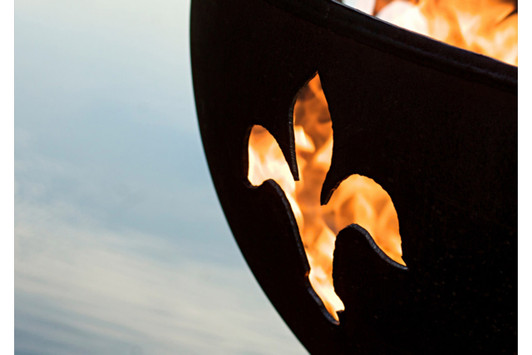 Fleur de Lis Fire Pit|inventory lifestyle
