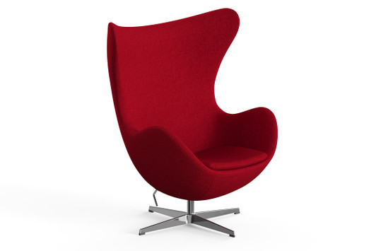 Jacobsen Egg Chair|gabriel_of_denmark__agate_red