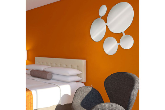 Marshmallow Art Mirror lifestyle