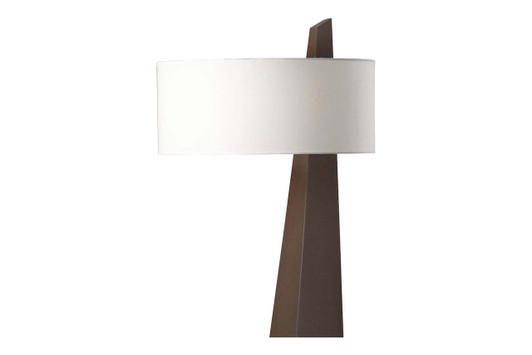 Obelisk Floor Lamp|dark_brown_chestnut