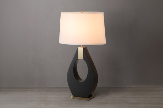 Pearson Table Lamp|ebony_wood