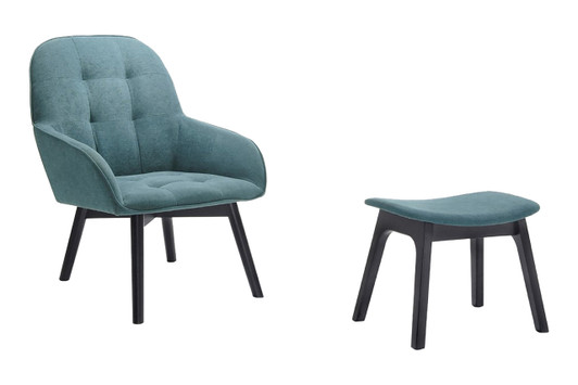 Rachel Accent Chair and Ottoman