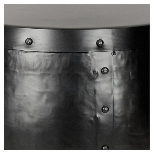 Hogan Iron Drum Stool