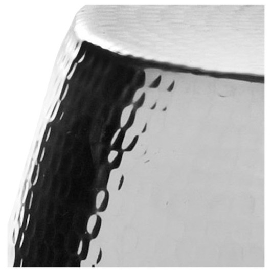 Odin Round Hammered Stool