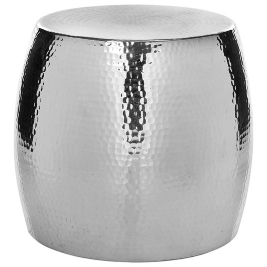 Odin Round Hammered Stool