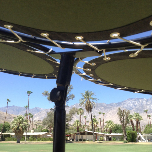 Tri Corale Sun Shade (Custom Colors w/ Tilt Function)