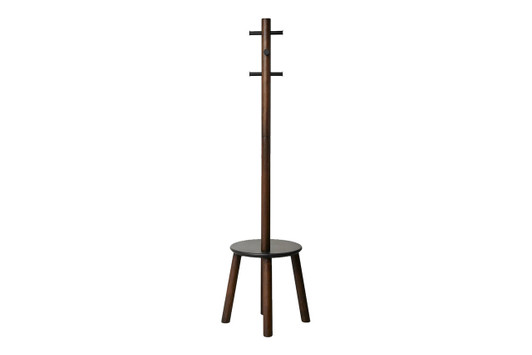 Pillar Stool and Coat Rack