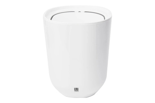 Step Bath Can with Lid|white