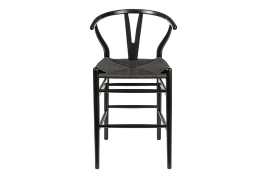 Wishbone Counter Stool|black___black