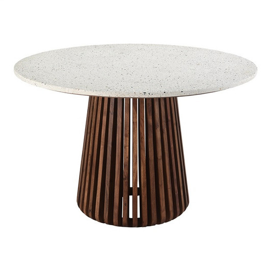 Lacey Round Terrazzo Dining Table