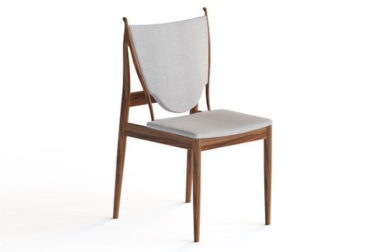 Malin Dining Chair|rose_fabric