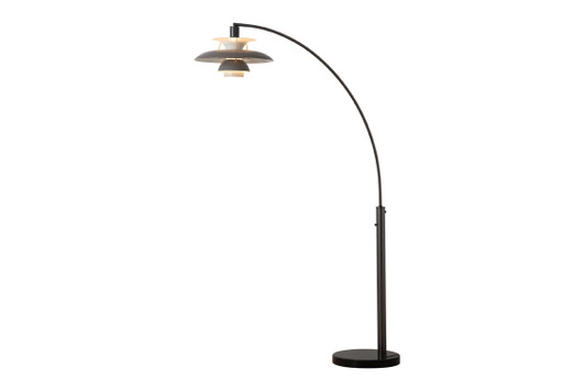 Palm Springs 84" Light Arc Lamp|gunmetal