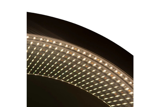 Round Starfall Vanishing Mirror 39“|gunmetal