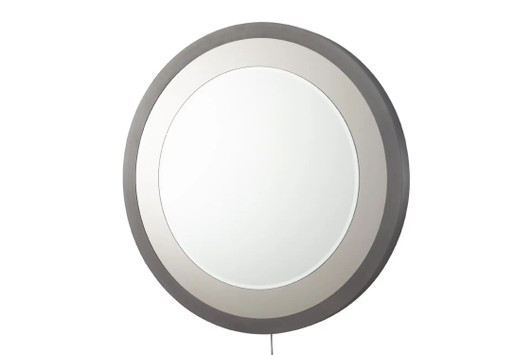 Round Starfall Vanishing Mirror 39“|gunmetal