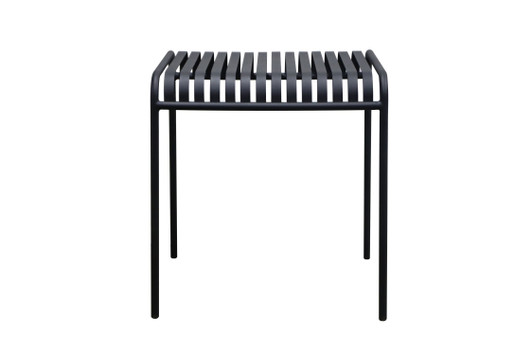 Enid 28" Outdoor Table|black