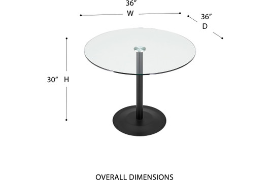 Ava 36" Bistro Table