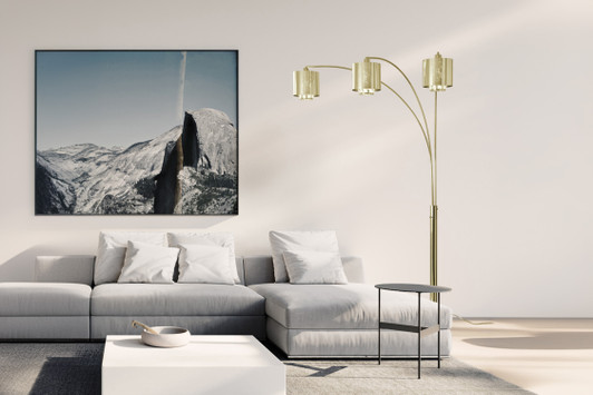 Marilyn 3 Light Arc Floor Lamp - 90"