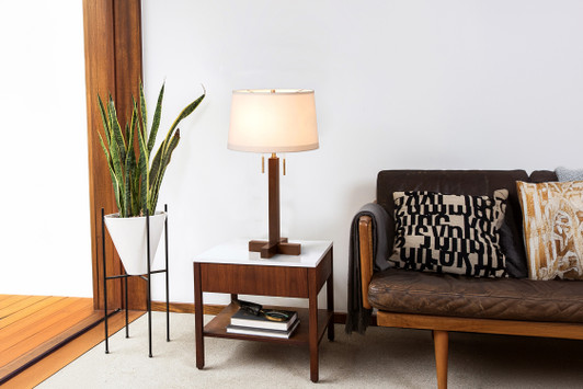 Swiss Cross Table Lamp