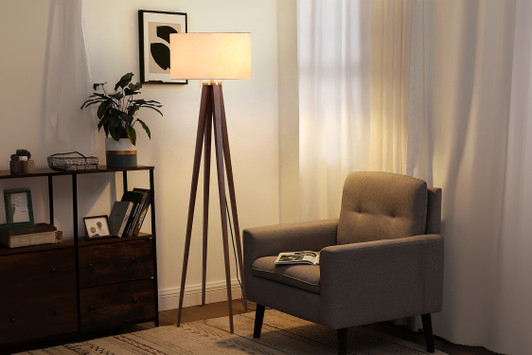 Quattro Floor Lamp|dark_walnut