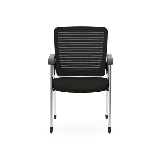 Eon Visitor Chair|black_chrome