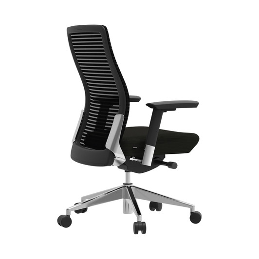 Eon Office Chair|black_polished_aluminum
